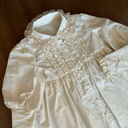 Babyblue - Gretel Bear - Vintage Lolita Dress Teddy Bear Prints Dress