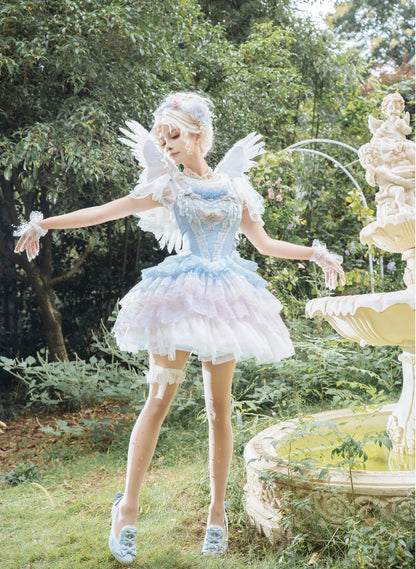 Garden Cat - Dreamy Dance Gorgeous Lolita JSK and SK