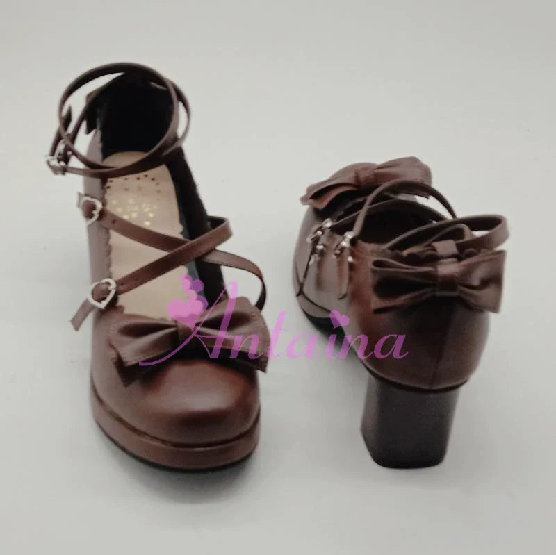 Antaina - Lolita Tea Party Heels Shoes Size 37-40