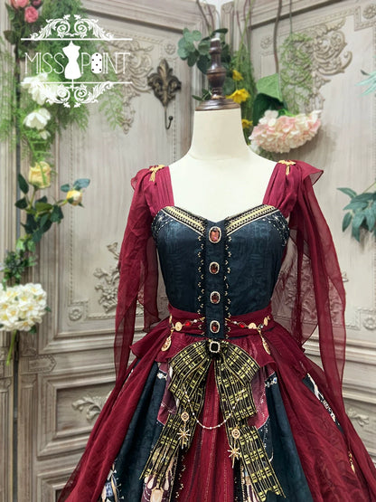 Miss Point - Dusk Best - Egyptian Lolita Dress Set Gorgeous JSK