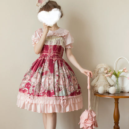 MIST - Cotton Kawaii Lolita Blouse, Short Sleeve