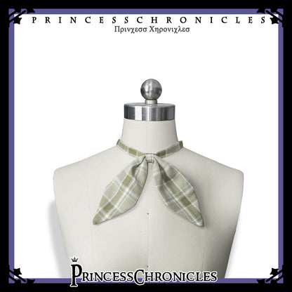 Princess Chronicles - Secret Morning Paper - Ouji Lolita Shirt, Matcha Green Capri Pants