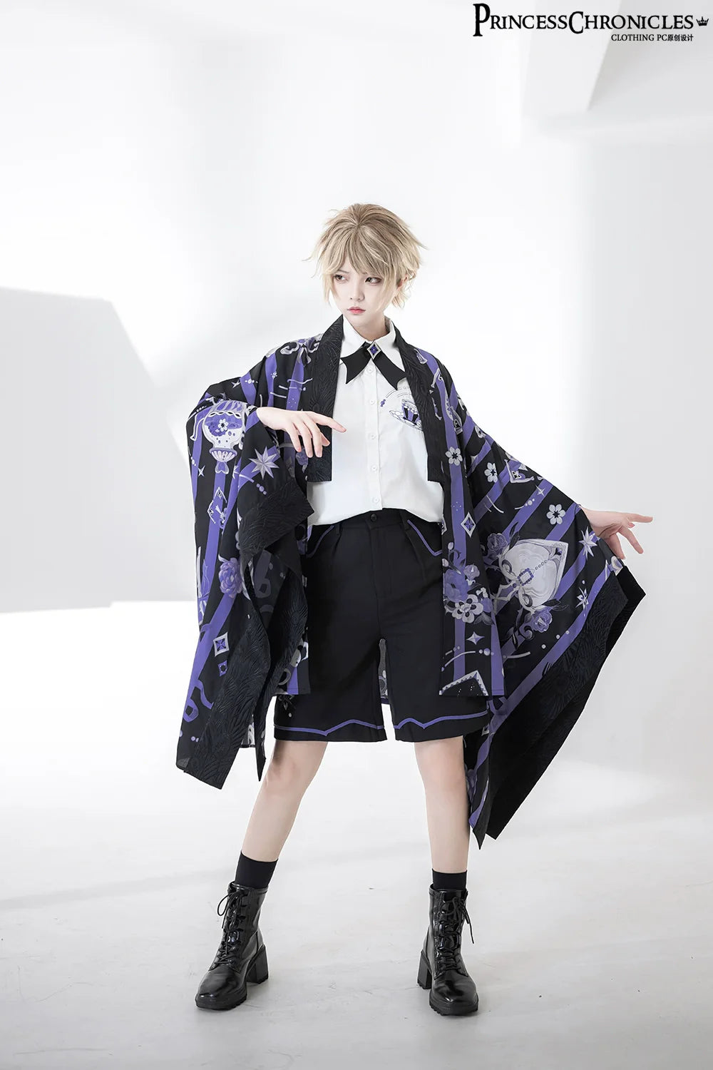 Princess Chronicles - Summer Sunscreen Loose Vintage Printed Haori Outerwear