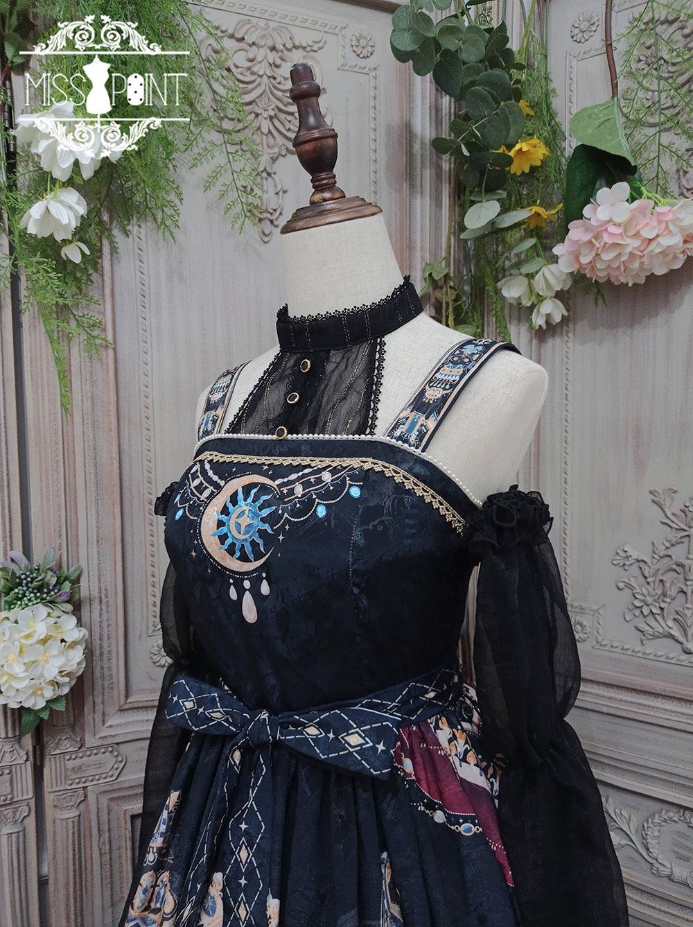 Miss Point - Dusk Bester - Egyptian Lolita Halter Attached Sleeve Blouse