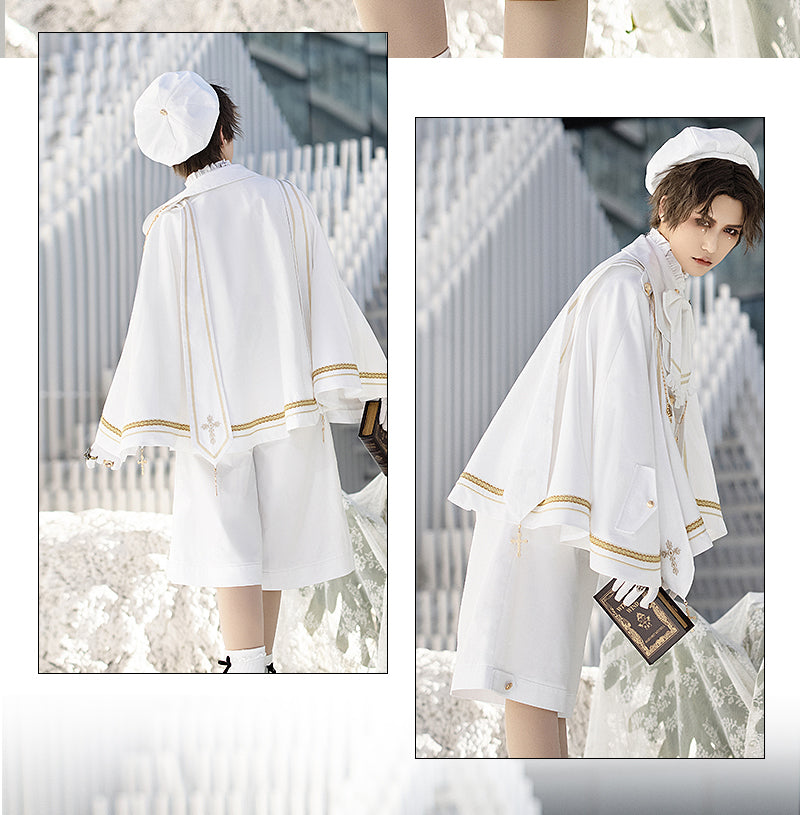 Forest Fluorescent Carps - Choir - Ouji Lolita Suits Multicolor