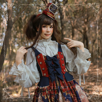 MIST - First Snow - Sweet Lolita Sweater Winter Puff Sleeve Knitting Innerwear