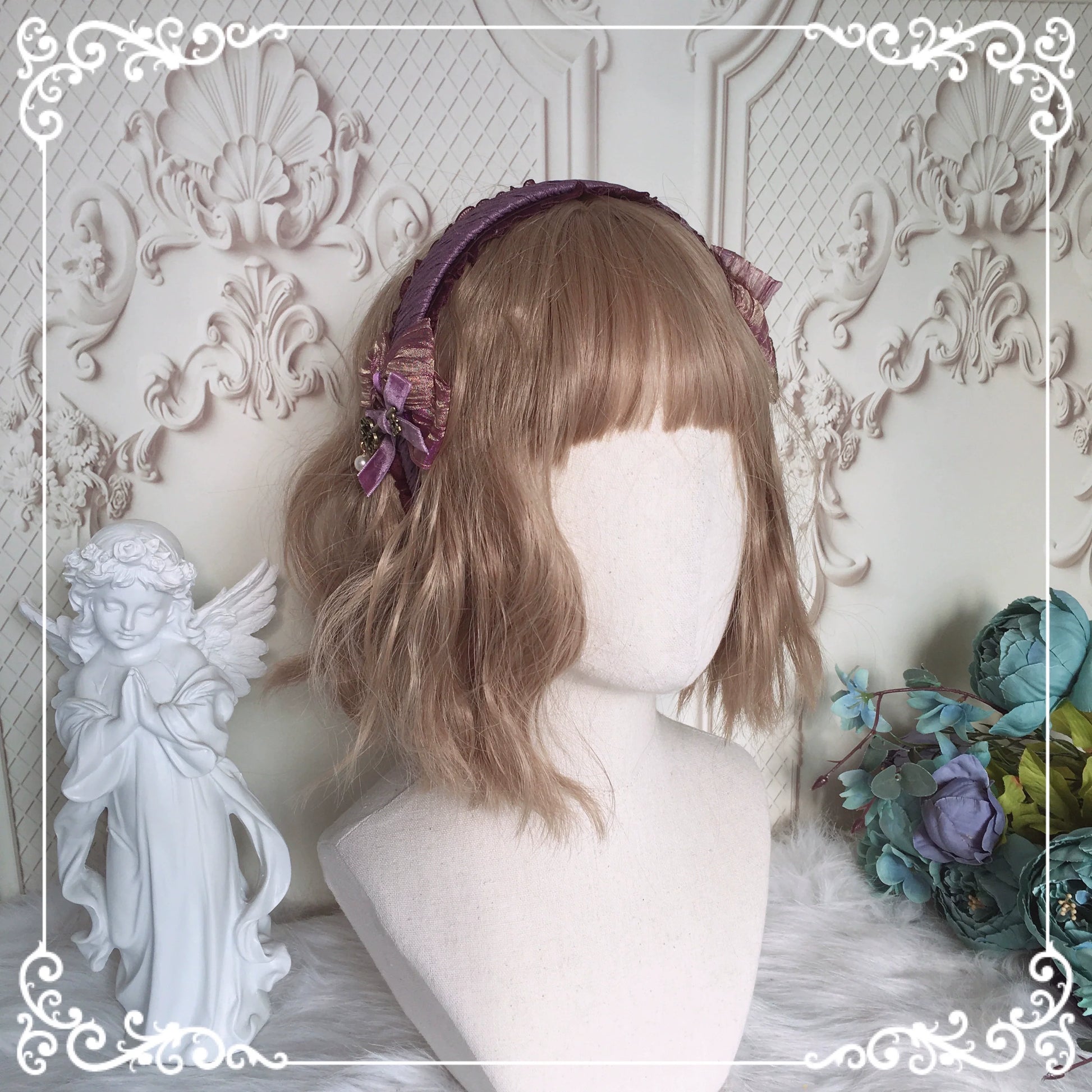 Chestnut Lolita - Louvre Vineyard Accessory Hairband Retro Lolita KC