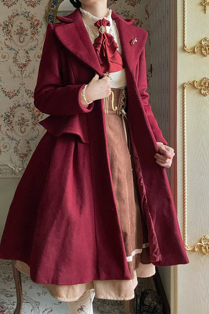 Miss Point - Golden Movement - Elegant Lolita Fishbone Skirt Customized