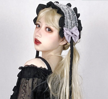 Eye Of White Crow - Sweet and Cool Lolita Headband KC