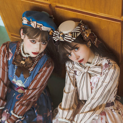 Miss Point - Chocolate Daily Light Sweet Lolita Hat