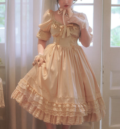 Sweet Wood - CLA Vintage French Lolita OP Dress