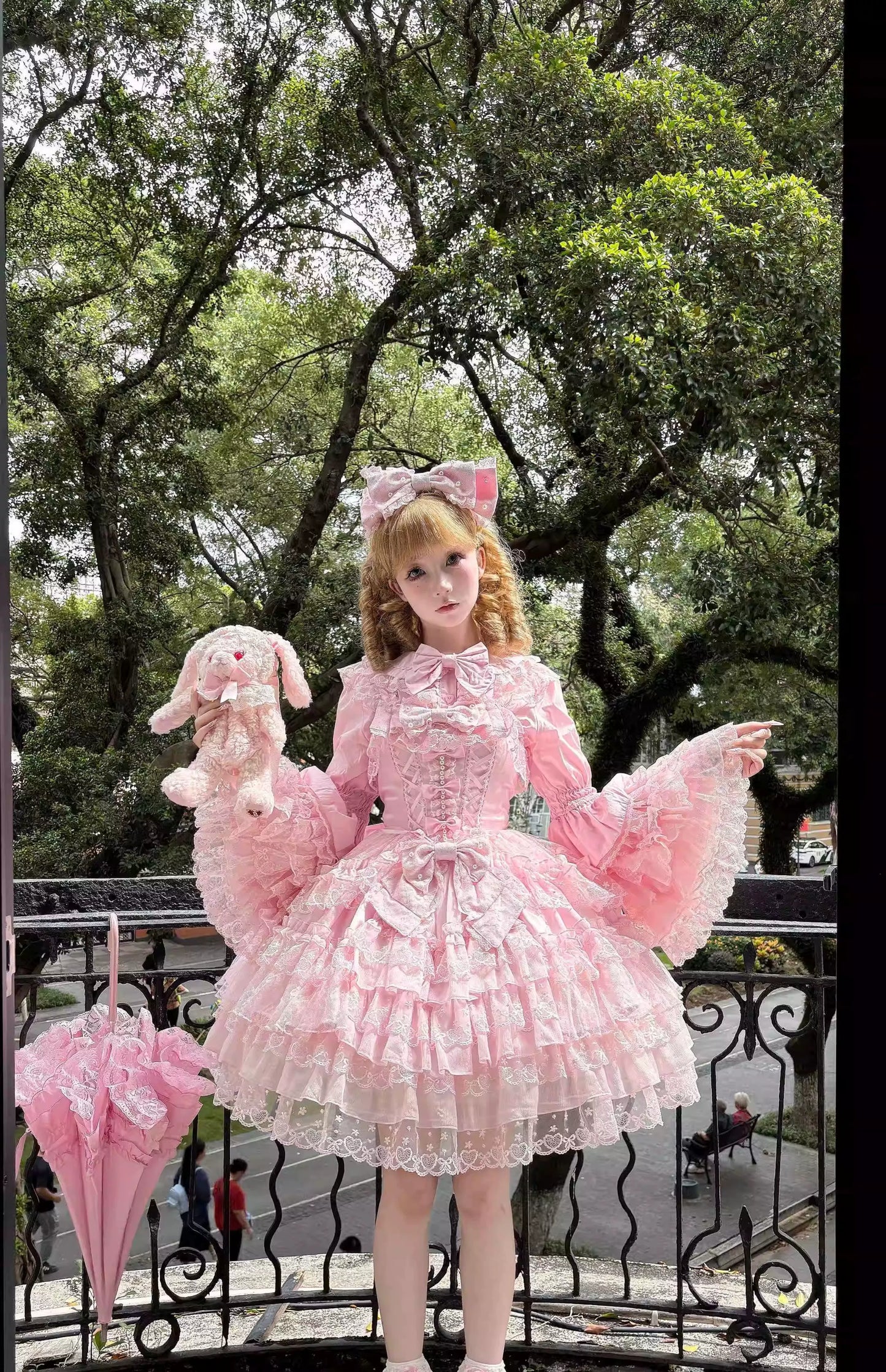 Sugar Girl - Love Overture - Sweet Lolita JSK, Tiered Ruffles Dress