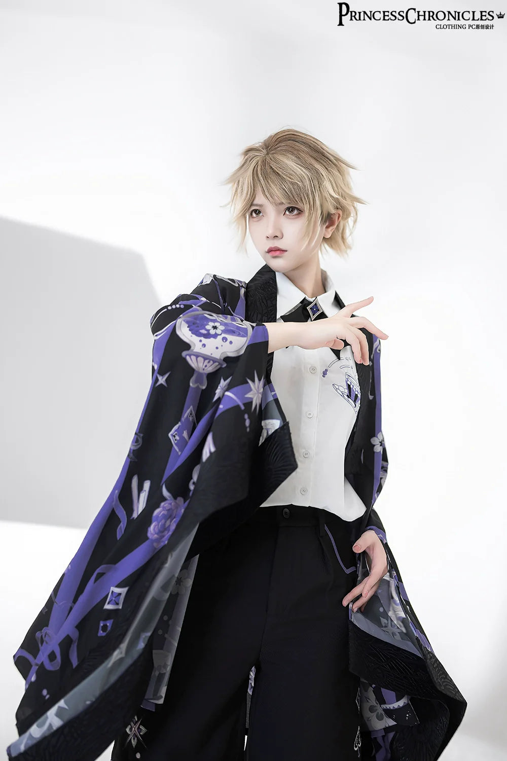 Princess Chronicles - Summer Sunscreen Loose Vintage Printed Haori Outerwear