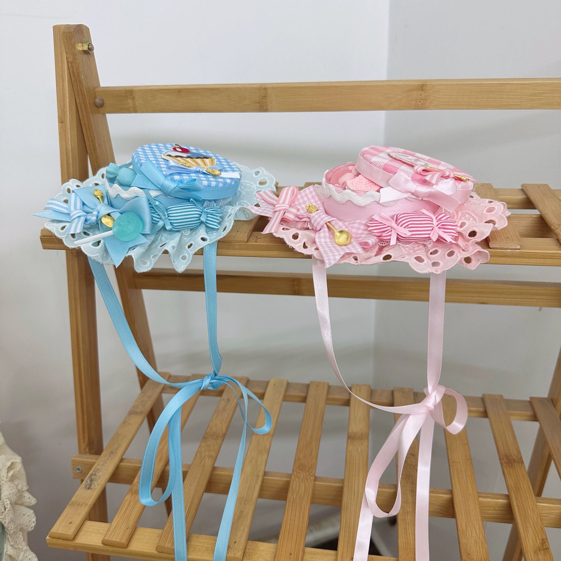 Chestnut Lolita - Sweet Lolita Candy Box Hat Handmade Lolita Top Hat