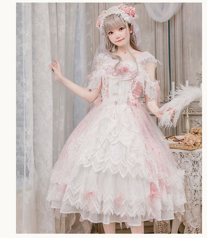 Cat Fairy - Glaze Illusion - Magnificent Wedding  Lolita Tea Party Dress