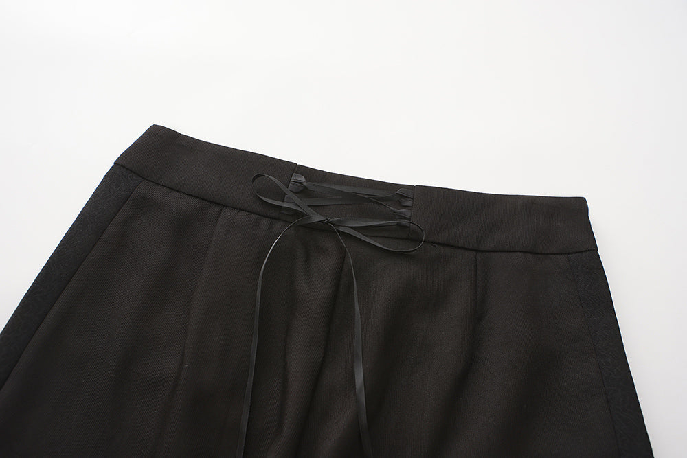 Immortal Thorn - Eternal Treasure Voyage - Ouji Lolita Pants with Waist Embroidery and Buttons