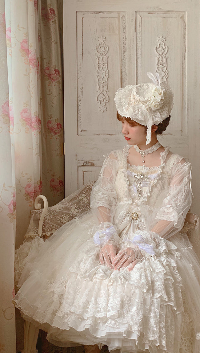 Sweet Wood - Secret Garden In Midsummer - Elegant Lolita Bridal JSK