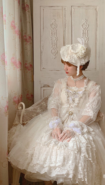 Sweet Wood - Secret Garden In Midsummer - Elegant Lolita Bridal JSK