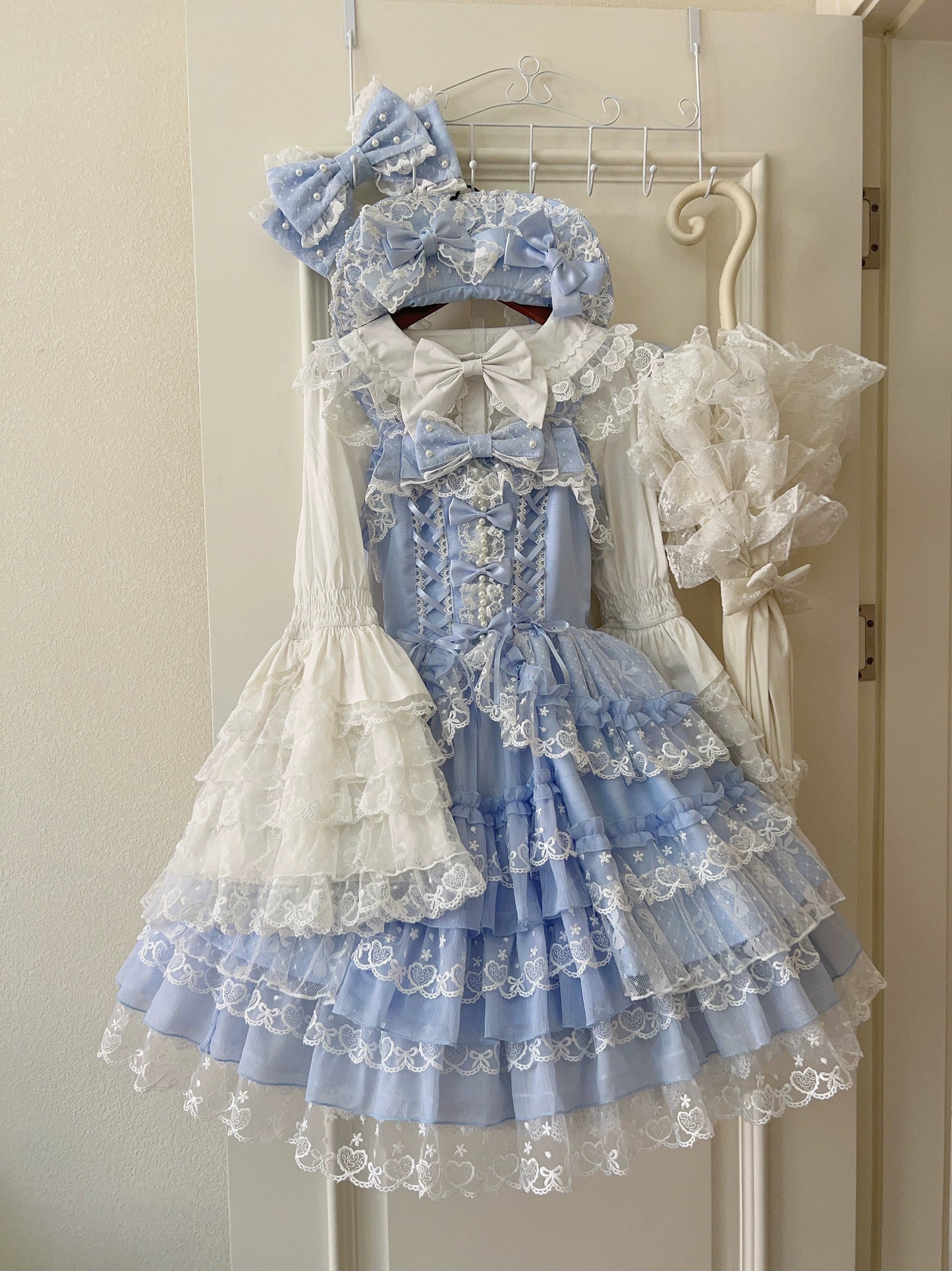 Sugar Girl - Love Overture - Sweet Lolita JSK, Tiered Ruffles Dress
