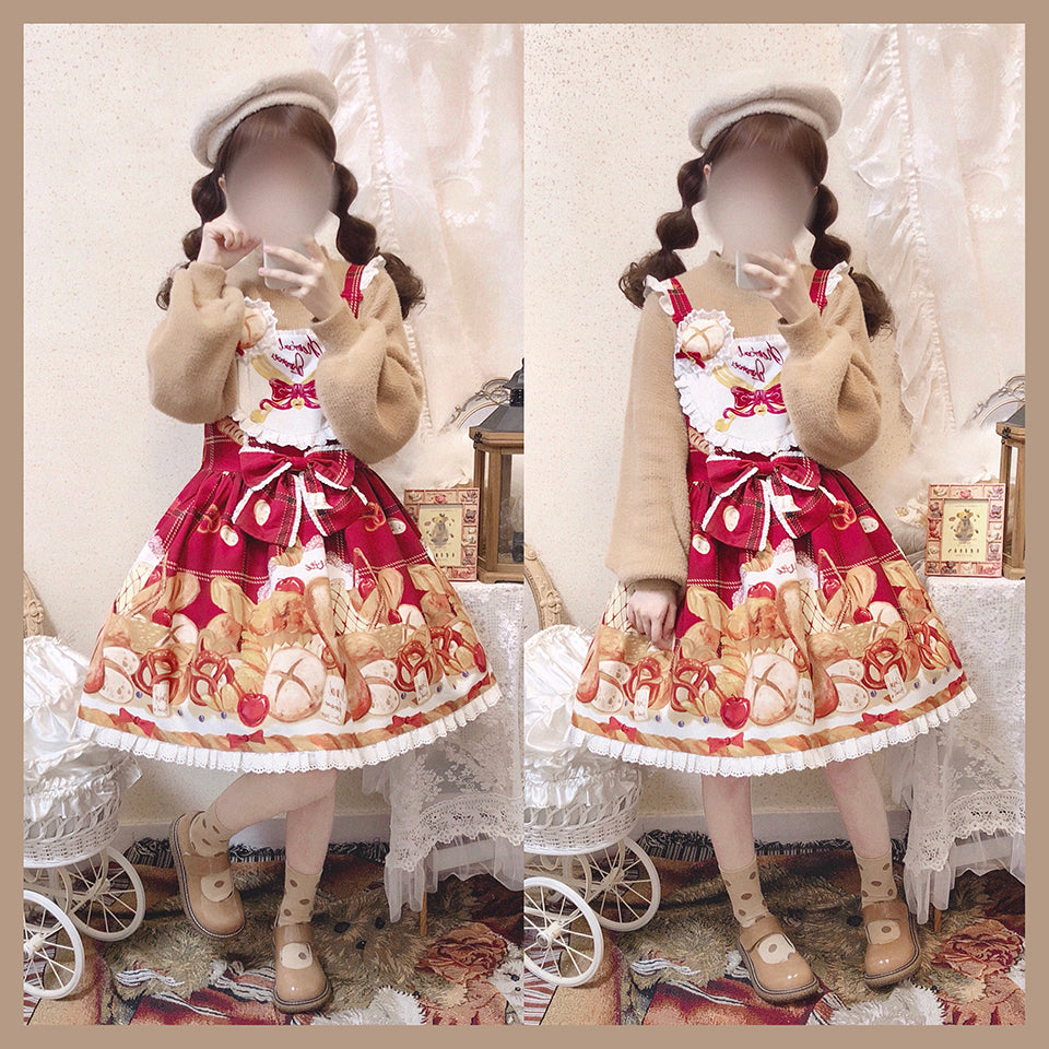 Chemical Romance - Bread New Out of the Oven - Elegant Lolita Salopette Dress