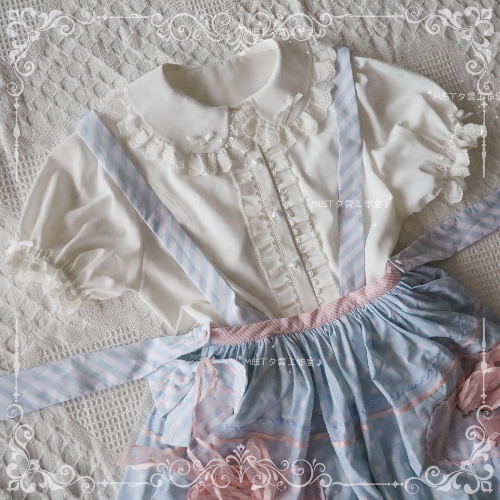 MIST - Sweet Short Sleeve Chiffon Lolita Blouse