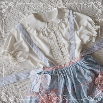 MIST - Sweet Short Sleeve Chiffon Lolita Blouse