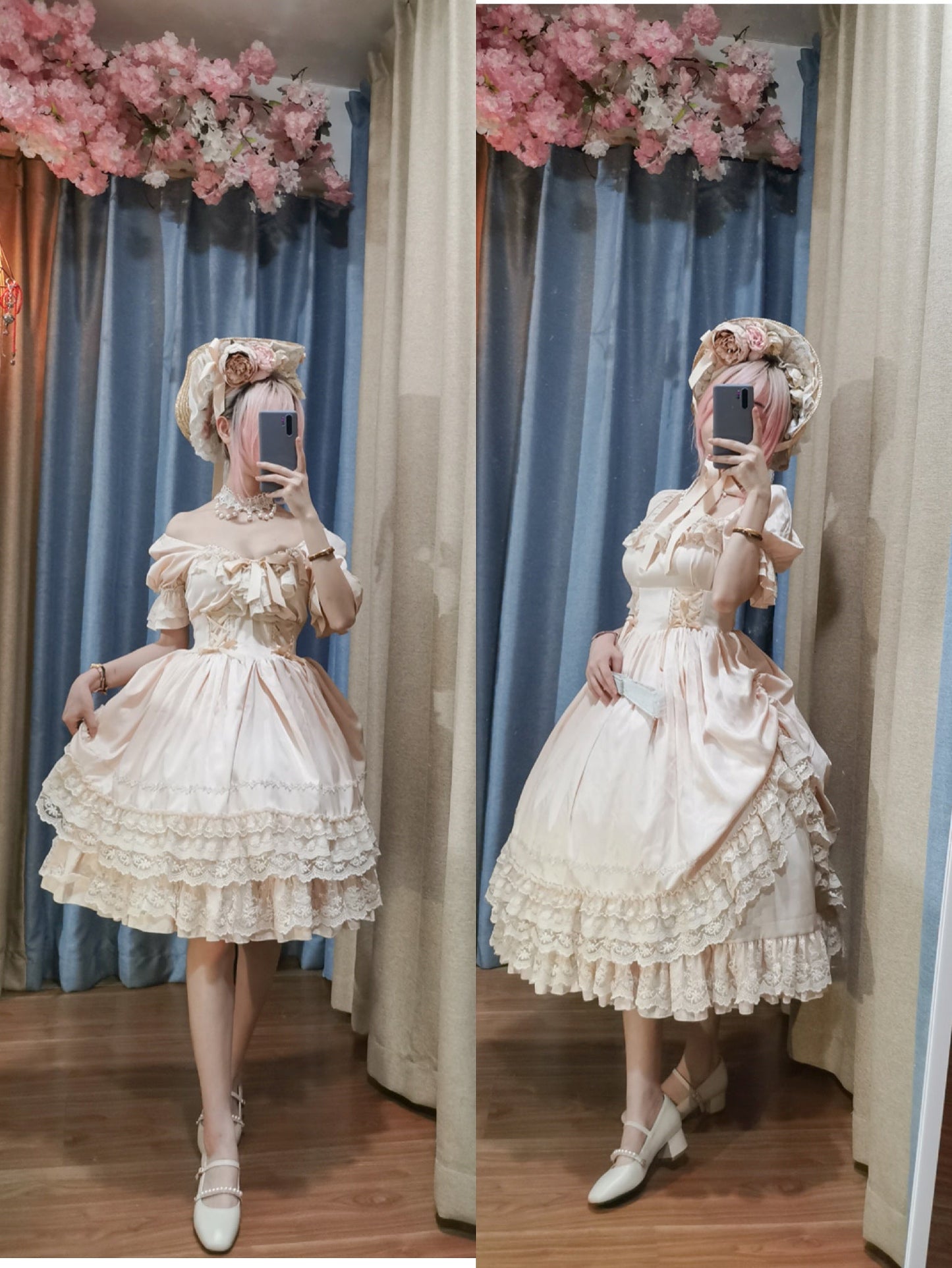 Sweet Wood - CLA Vintage French Lolita OP Dress