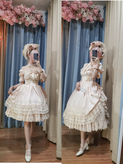 Sweet Wood - CLA Vintage French Lolita OP Dress