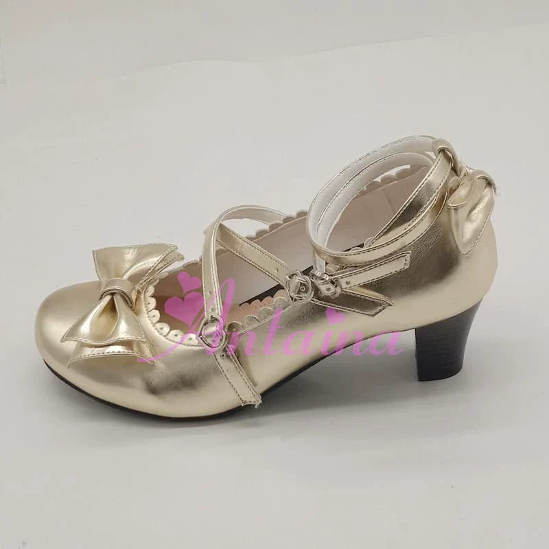 Antaina - Lolita Tea Party Heels Shoes Size 37-40
