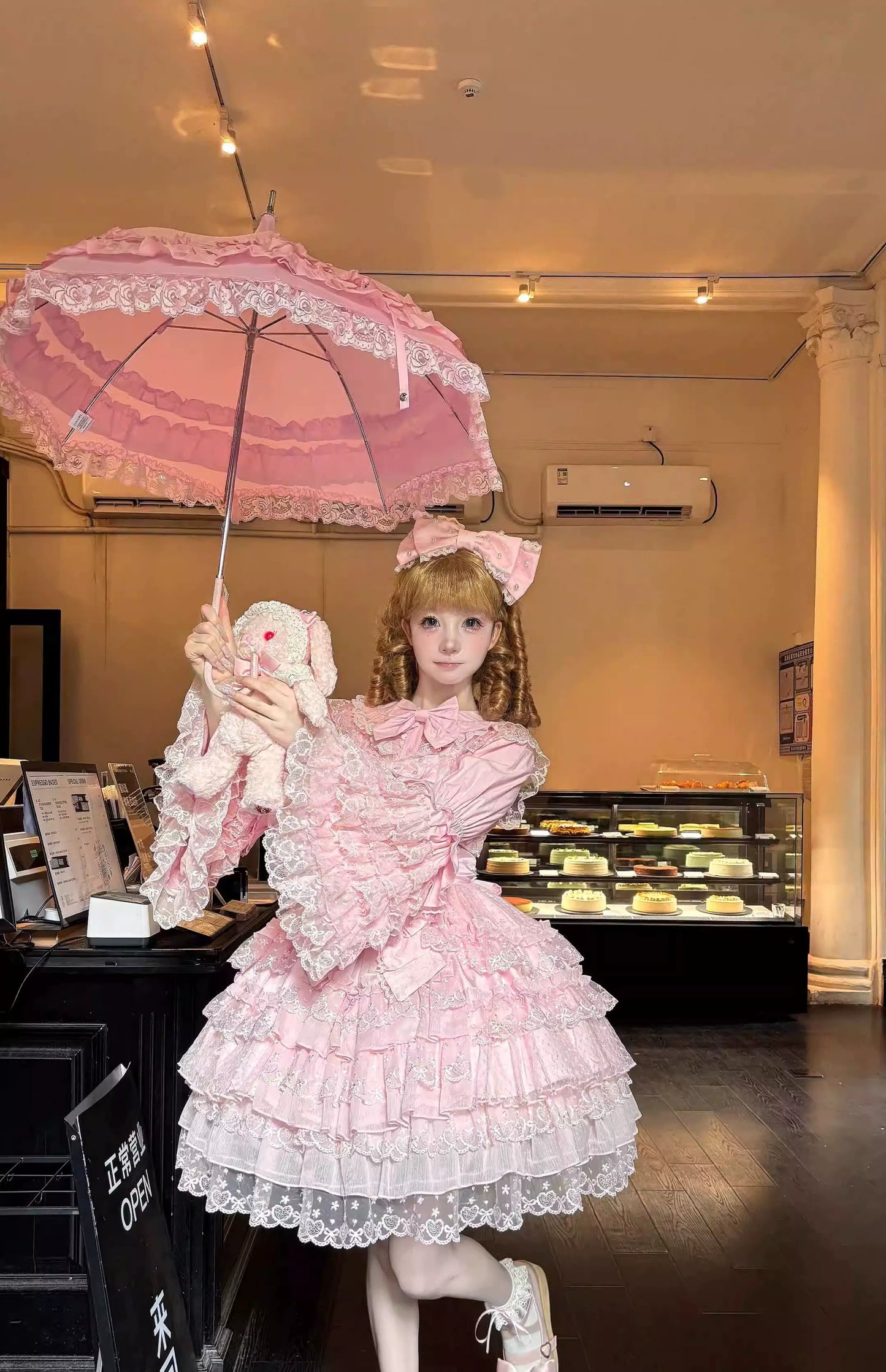 Sugar Girl - Love Overture - Sweet Lolita JSK, Tiered Ruffles Dress
