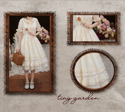 Tiny Garden - Swallowtail Butterfly - Elegant Lolita Salopette Multicolors