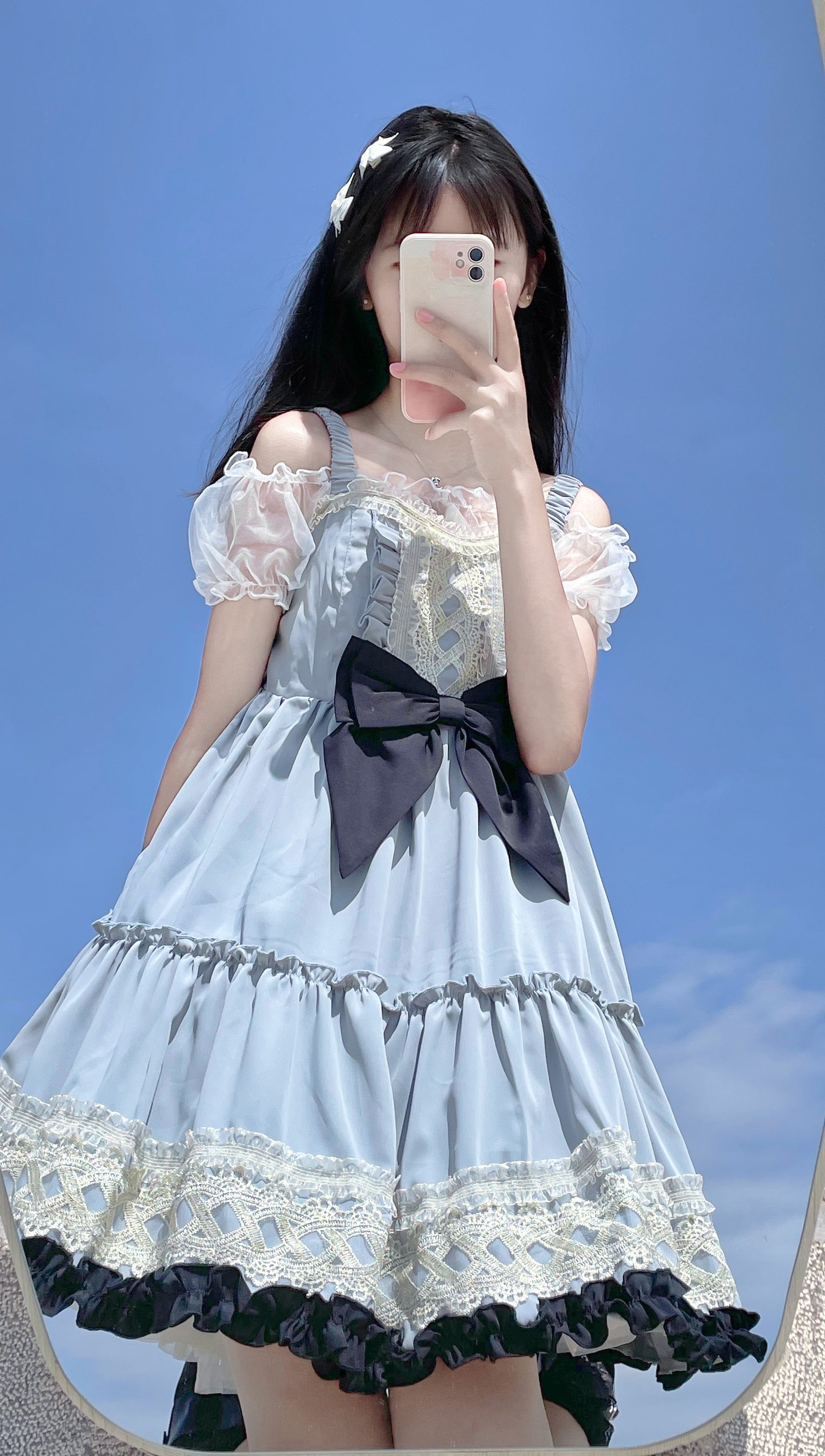 Eye of  White Crow - Dairy Lolita Dress Hot Girl JSK