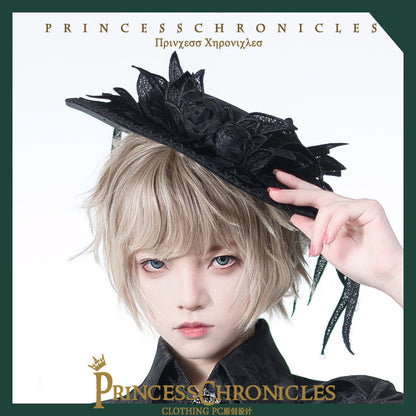 Princess Chronicles - Floating Phantom - Ouji Lolita Hat