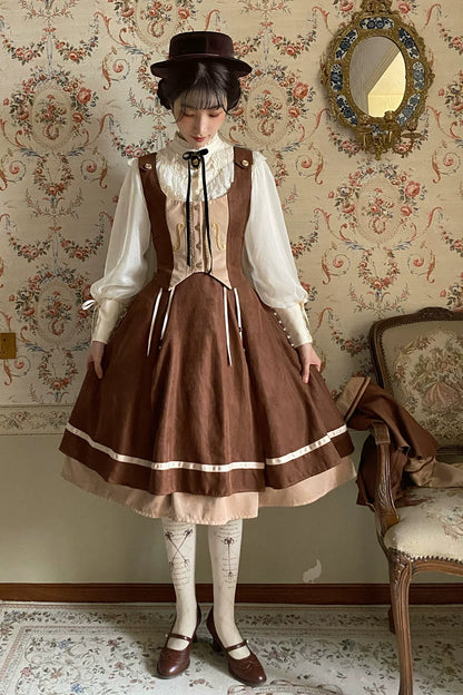 Miss Point - Golden Movement - Elegant Lolita Waistcost Short Vest Customized