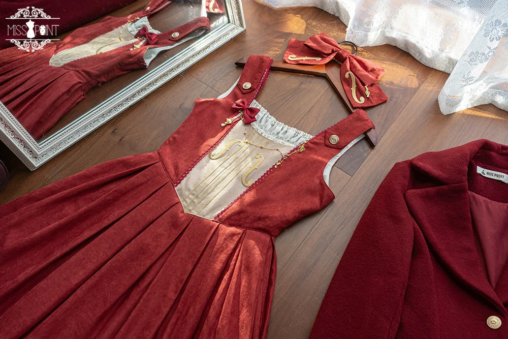 Miss Point - Customized Lolita Jumper Dress - Elegant College Lolita JSK