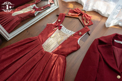 Miss Point - Customized Lolita Jumper Dress - Elegant College Lolita JSK