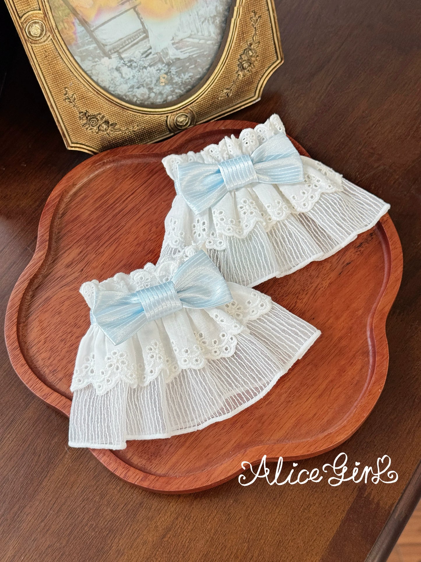 Alice Girl - Old School Polka Dots - Sweet Lolita BNT & Detachable Sleeves