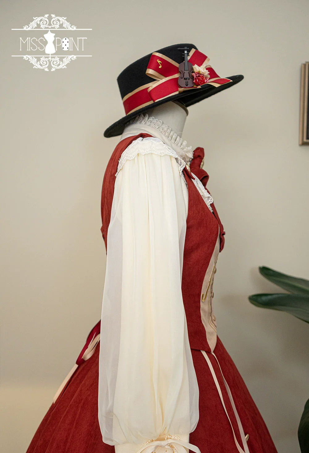 Miss Point - Golden Movement - Elegant Lolita Waistcost Short Vest Customized