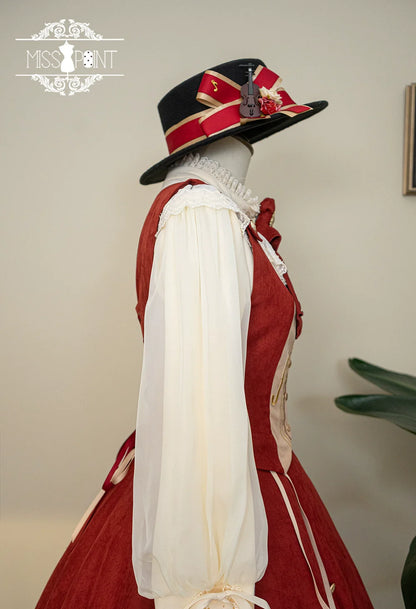 Miss Point - Golden Movement - Elegant Lolita Waistcost Short Vest Customized