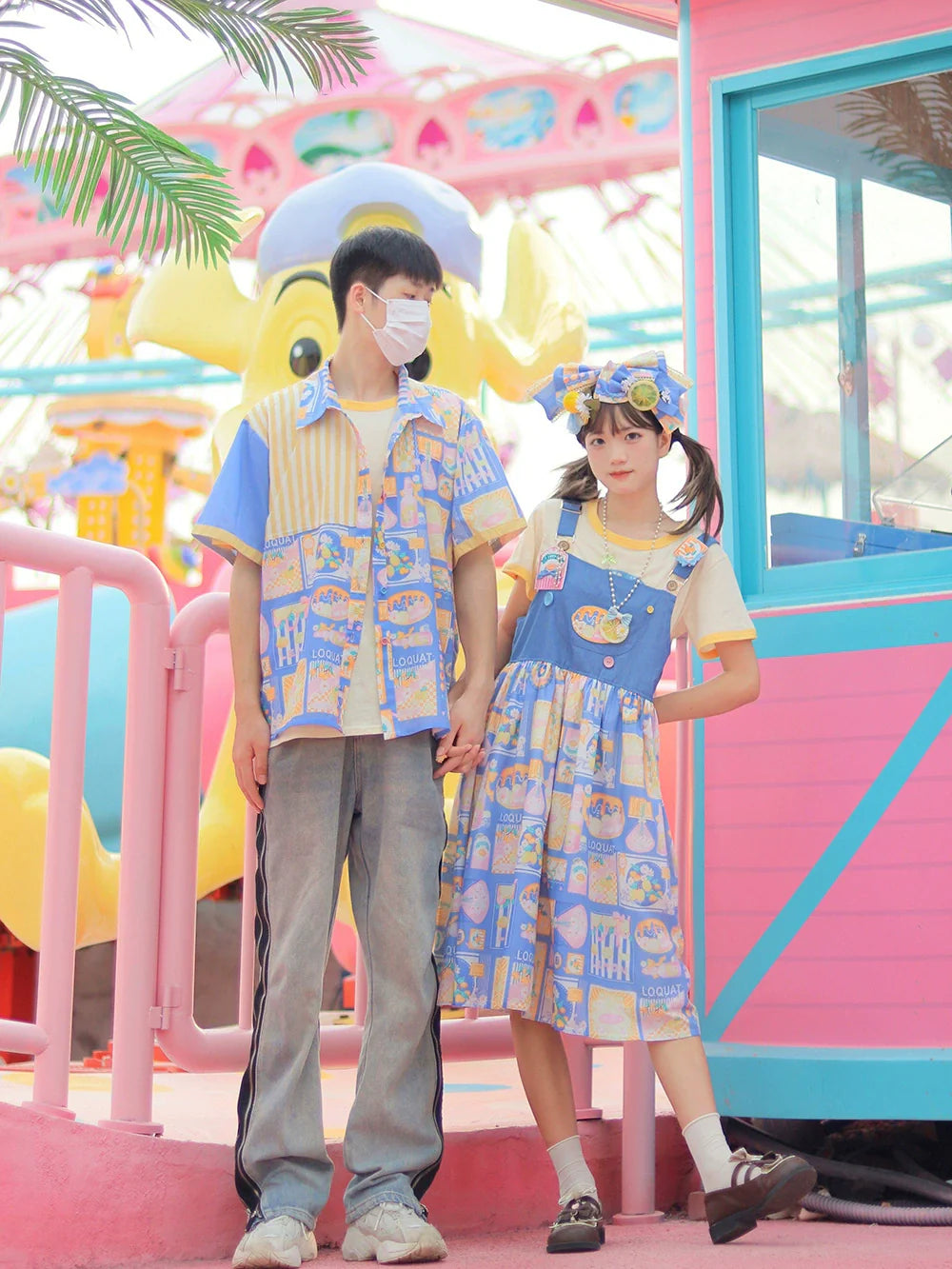 Miss Point - Daisy Lemon - Kawaii Lolita Lemon Print JSK Customized