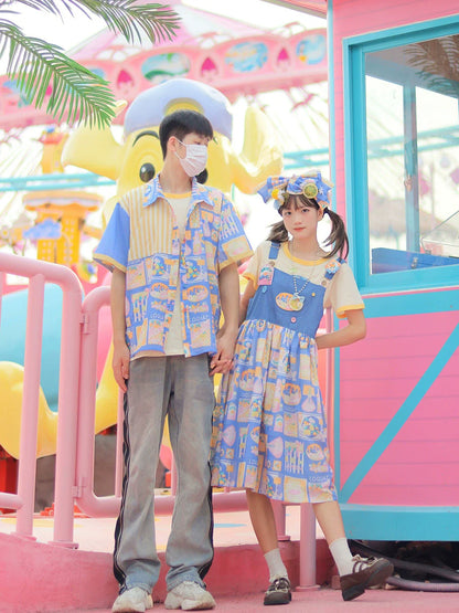 Miss Point - Daisy Lemon - Kawaii Lolita Lemon Print JSK Customized