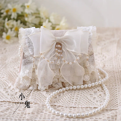 Xiaogui - Elegant Lolita Handbag Ivory Tea Party Lolita Bag