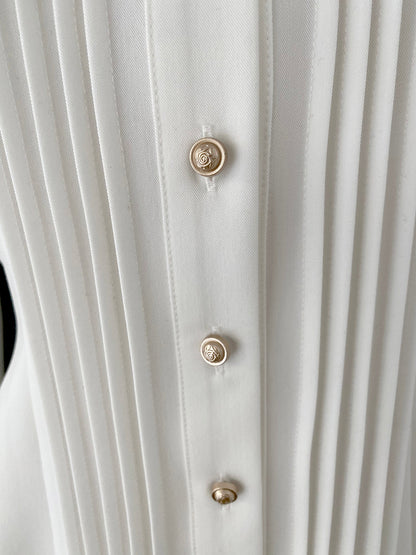 Little Dipper - Elegant Lolita Mutton Sleeve Stand Collar Blouse