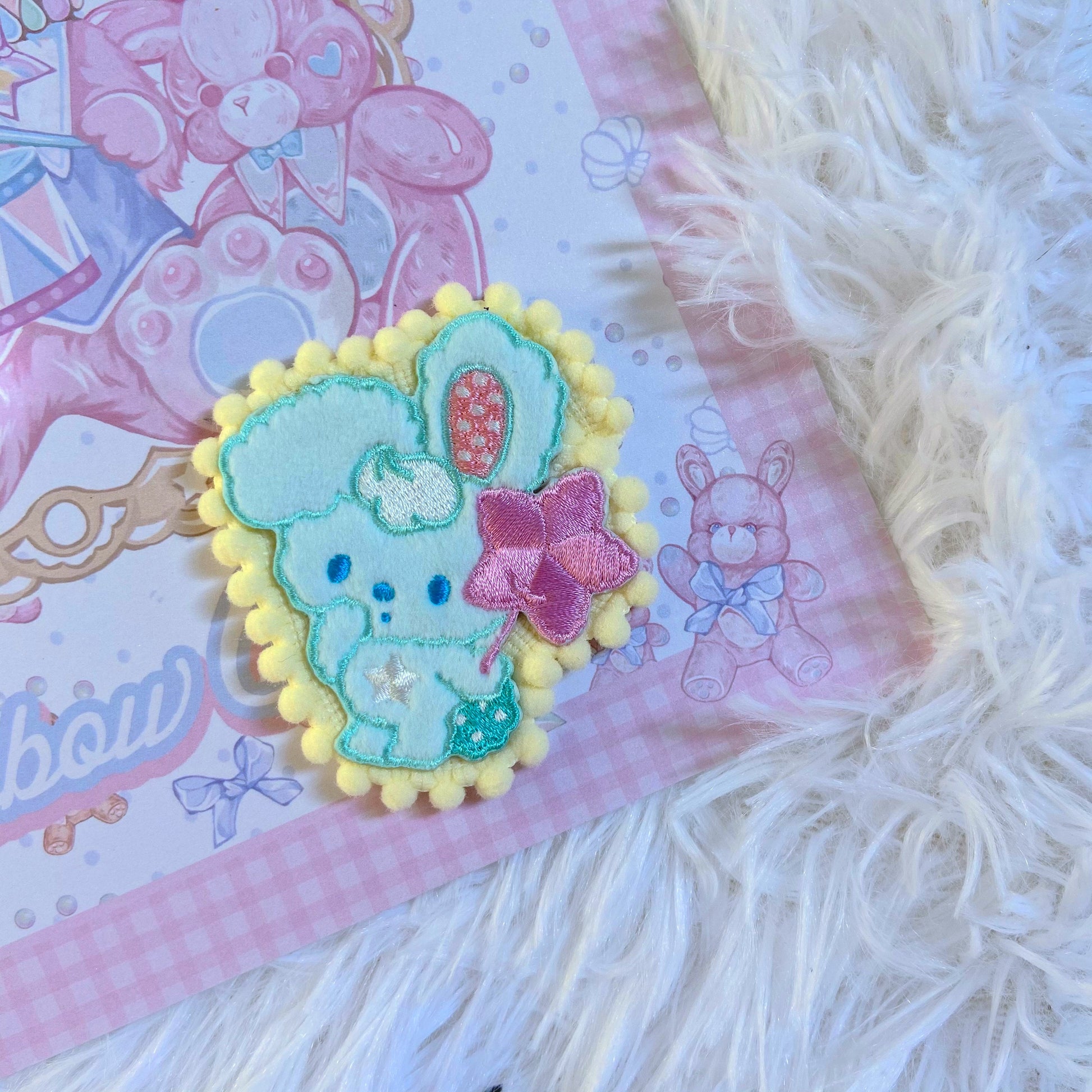 Bear Doll - D&I&T - Cute Lolita Badge and Hair Clip Accessory