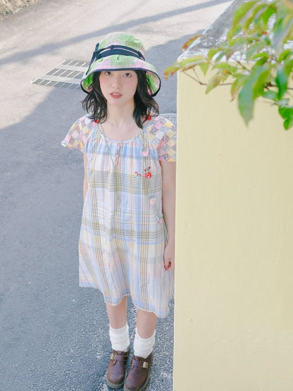 Plaid loose dress【s0000008733】