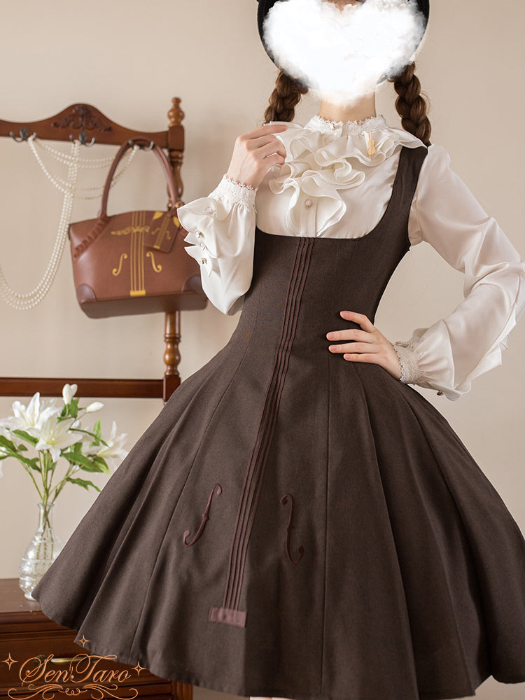 Sentaro - Dark Forest - Elegant Baroque Lolita Blouse