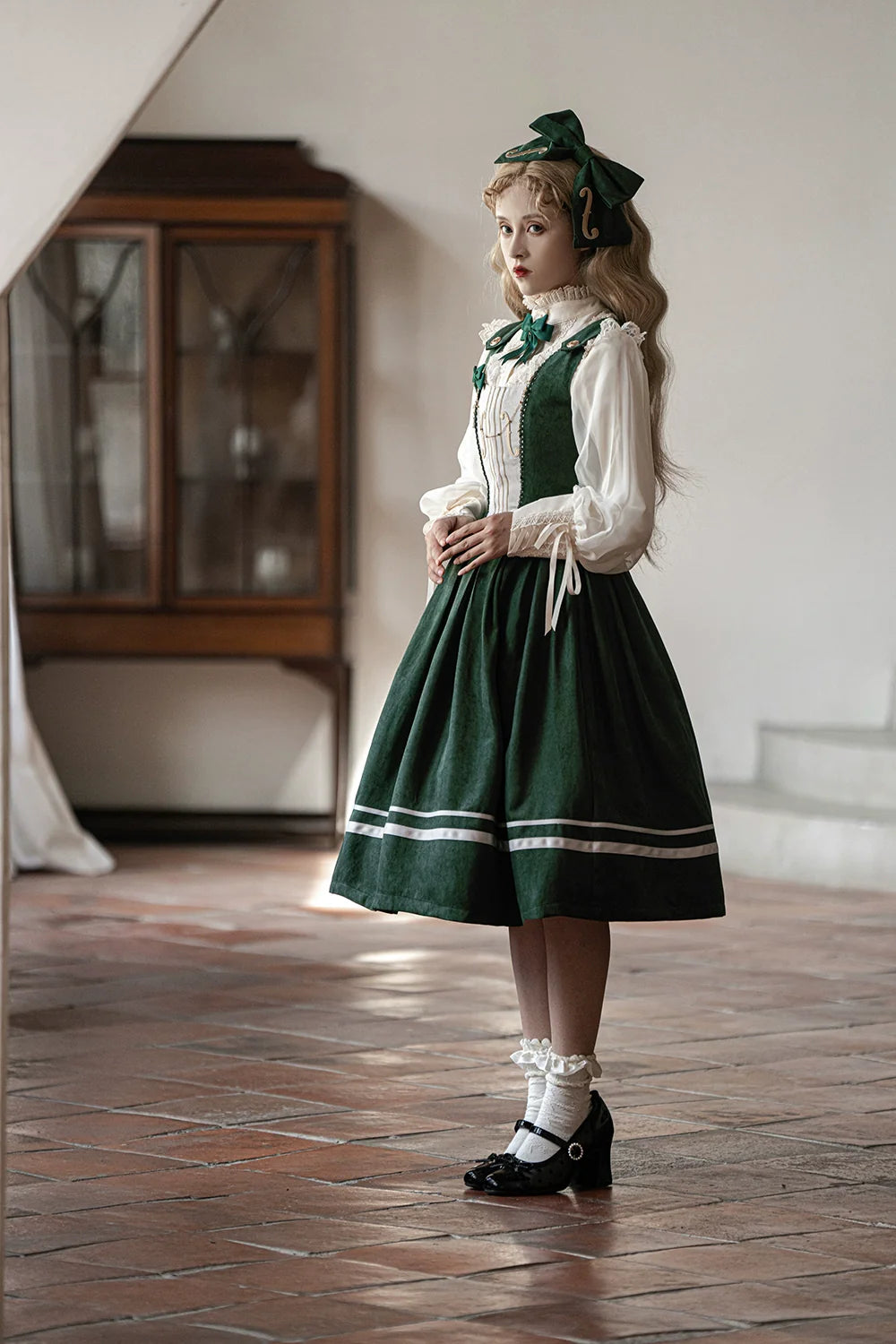 Miss Point - Customized Lolita Jumper Dress - Elegant College Lolita JSK