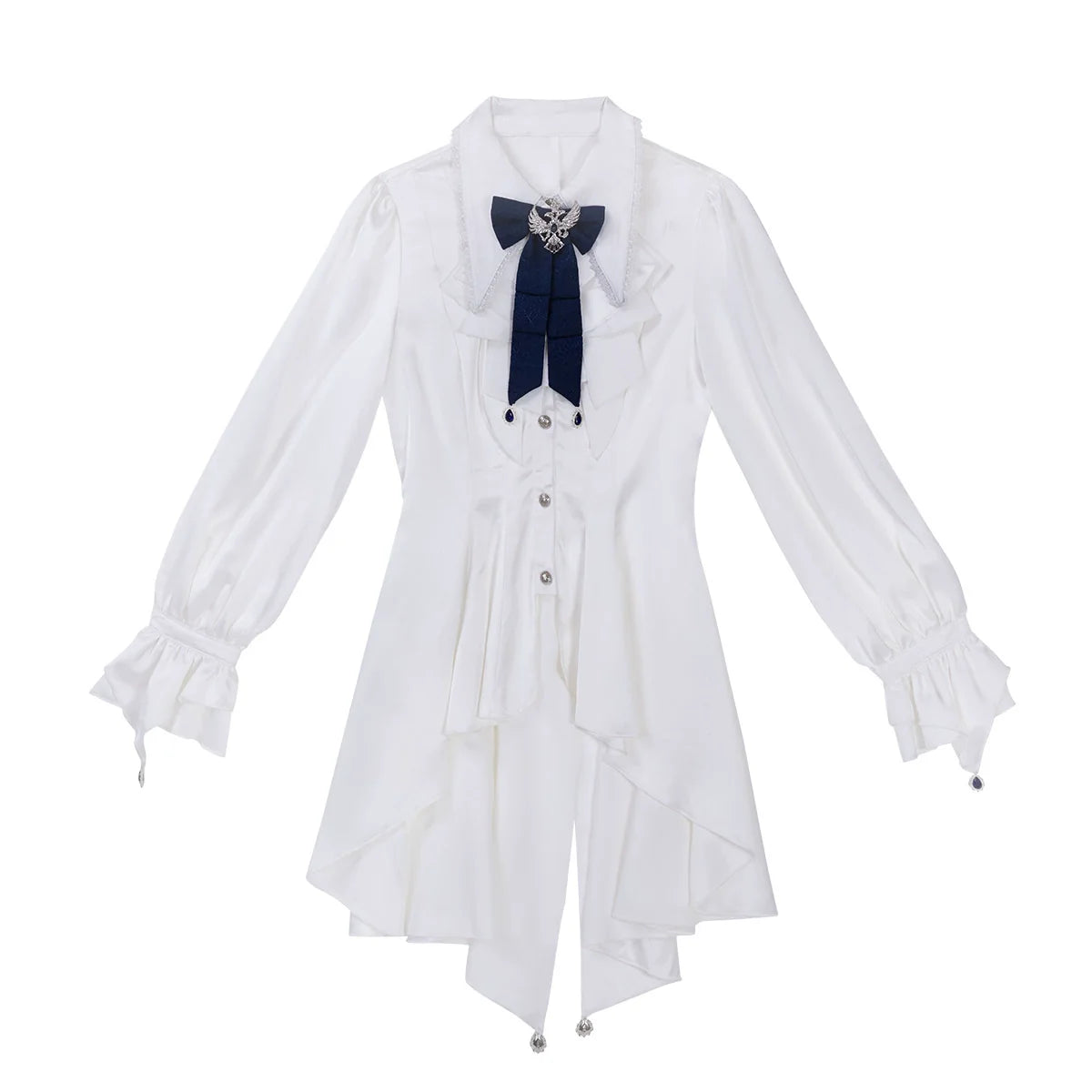 Xiongdoujiang - Chris' Son - Ouji Lolita Coat set, Irregular Hem Dress
