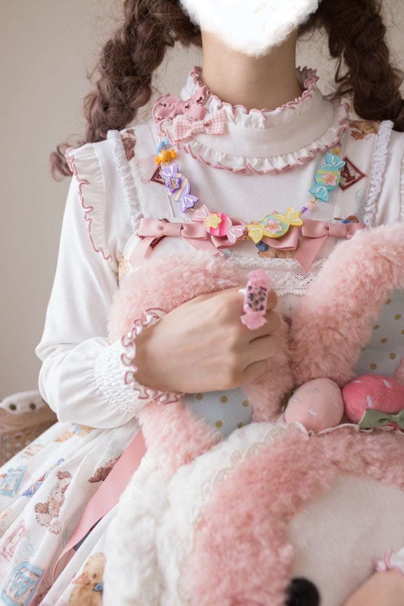Halloween Alice - Sweet Lolita Candy-Shaped Necklace