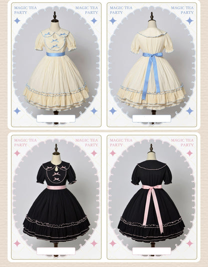 Magic Tea Party - Lena's Garland - Solid Color Lolita OP